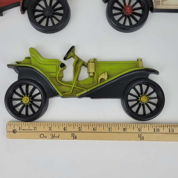 Midwest Cast Metal Wall Decor 3 American Cars - Picture 3 of 9